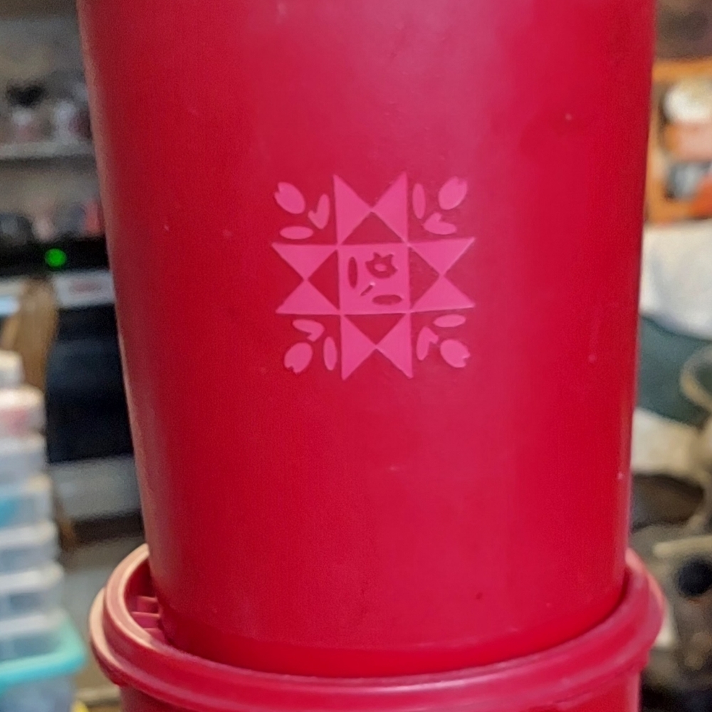 Vtg 6 peice tupperware set